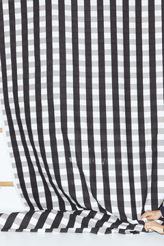CUADRILLE GRIS + GRIS / TUSOR BLANCO - comprar online