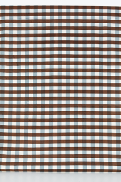 CUADRILLE VICHY CELESTE OW + LUNA/OKS TEXTIL X METRO en internet