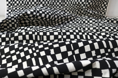 DAMERO NEGRO / TUSOR CRUDO - tienda online