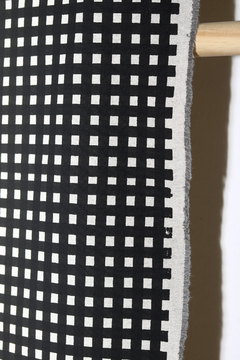 TUSOR TM® / CUADRILLE NEGRO SOBRE GRIS - comprar online