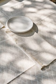 ALAMBRE BLANCO / LIENZO CRUDO - tienda online