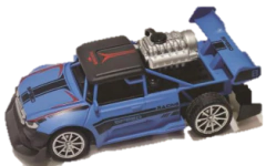 auto r/c luz/humo USB