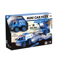 DIY mini azul set 2 vehiculos