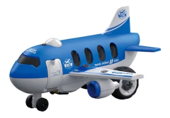 DIY azul avion c/luz y sonido - comprar online