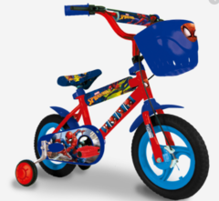 Bicicleta Spiderman rodado 12