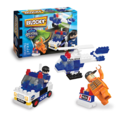 Blocky Super Policías 70 pz.