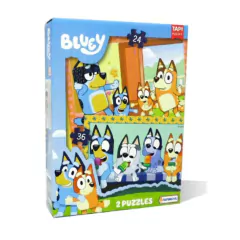 2 puzzle 24/36 bluey