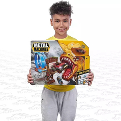 Pista de Autos Metal Machines T-Rex Attack - comprar online