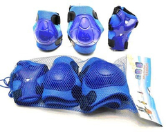 Coderas y rodilleras azules
