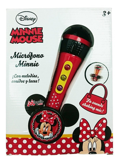 Disney Minnie Micrófono de mano con amplificador