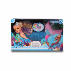 nancy muñeca 42 cm c/cola de sirena - comprar online