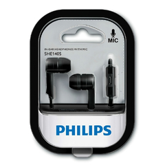 Auriculares In Ear Philips SHE-1405BKS - comprar online