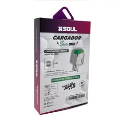 Cargador Rápido Soul Share Duo 2.4A Tipo C - comprar online