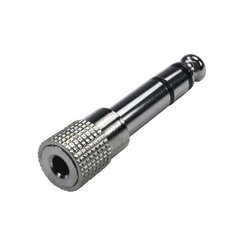 Adaptador Plug 6.5 St a Jack 3.5 St ( Meralica )