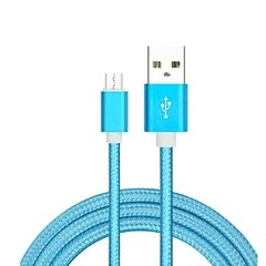 Cable USB Celular Tipo C Mallado 2 Mts Inova 2.1A - tienda online