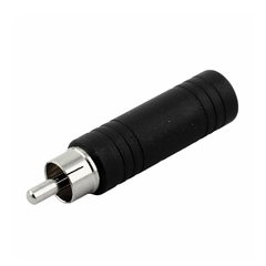 Adaptador Plug RCA a Jack 6.5 Mono