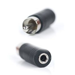 Adaptador Plug RCA a Jack 3.5 Mono - Arte Digital