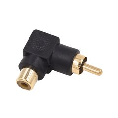 Adaptadora Plug RCA a Jack RCA 90 Grados - comprar online