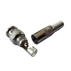 Imagen de Conector BNC para Armar Coaxil con Tornillo ( Metal )
