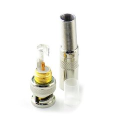 Conector BNC para Armar Coaxil con Tornillo ( Metal ) en internet