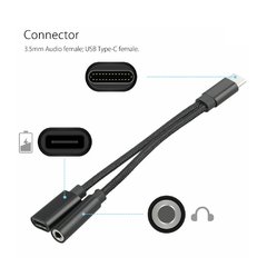 Cable Adaptador Tipo C ( Carga + Audio ) en internet