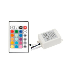 Tira LED 5050 Kit RGB Controlador x 5 Mts Exterior - tienda online