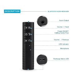 Receptor Bluetooth Mini Plug RST3 con Control en internet