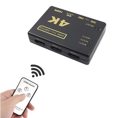 Switch HDMI 3 Entradas 4K ( Con Control Remoto ) - comprar online
