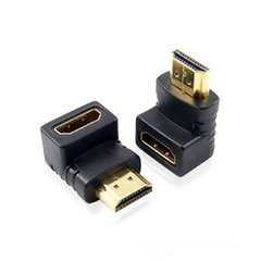 Adaptador HDMI Macho a HDMI Hembra 90° en internet
