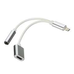 Adaptador iPhone Lightning a Lightning + Jack 3.5 mm en internet