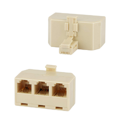 Adaptador RJ11 Hembra a 3 Jack RJ11 Telefono - tienda online