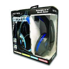 Auriculares Vincha Gamer Netmak NM-Infinity - comprar online