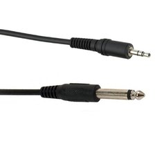 Cable 1 Plug 6.3 a Plug 3.5 St 1.5 Mts - comprar online