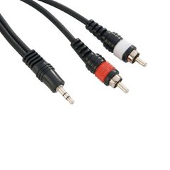 Cable 2 RCA a 1 Plug 3.5 St 1.5 Mts Mamut - comprar online