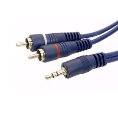 Cable 2 RCA a 1 Plug 3.5 St 5 Mts Arwen - comprar online