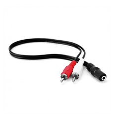 Cable 2 RCA a Jack 3.5 St ( Adaptador )
