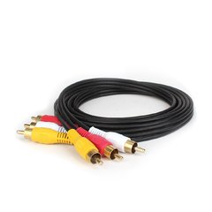 Cable 3 RCA a 3 RCA 3 Mts