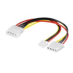 Cable Adaptador Fuente Molex a 3 1/2