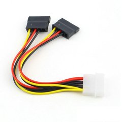 Cable SATA Power Doble Nisuta
