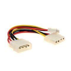 Cable Power Molex 4 Pin M a 2 Molex 4 Pin Hembra - comprar online