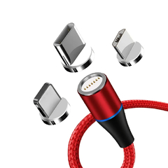 Cable USB Carga Magnetico 360 V8 - Tipo C - Iphone