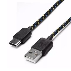 Cable USB Celular Tipo C Mallado 2 Mts Inova 2.1A - comprar online