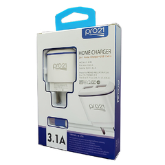 Cargador Celular 2 USB + Cable Micro Pro21 3.1A en internet