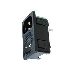 Conector Macho PC con Portafusible y Llave en internet