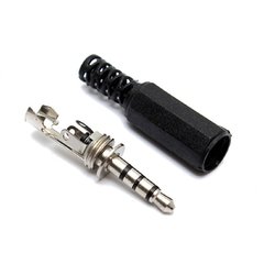 Conector Plug 3.5 4 Contactos ( Plastico ) - comprar online