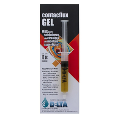 Contacflux Gel Soldaduras en Jeringa Delta 10 cc