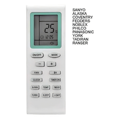 Control Remoto Aire Sanyo - Alaska - Conventry - Fedder - Noblex - Philco - Panasonic - Ranser AR-801 - comprar online