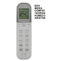Control Remoto Aire BGH - Midea - Comfee - Komeco - Ariston AR-815 - comprar online