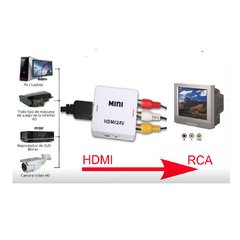 Conversor de HDMI a 3 RCA Genérico en internet