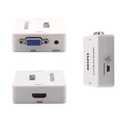 Conversor de VGA a HDMI Full HD Generico - Arte Digital